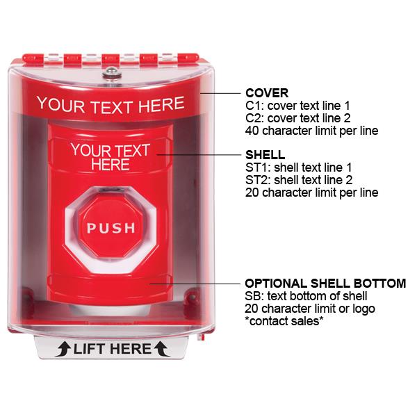 Shell: Red
Cover: 13210
Switch: