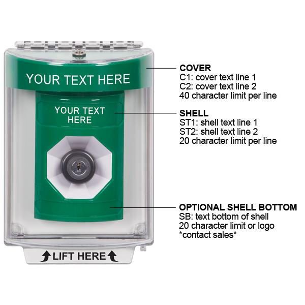 Shell: Green
Cover: 13010
Switch