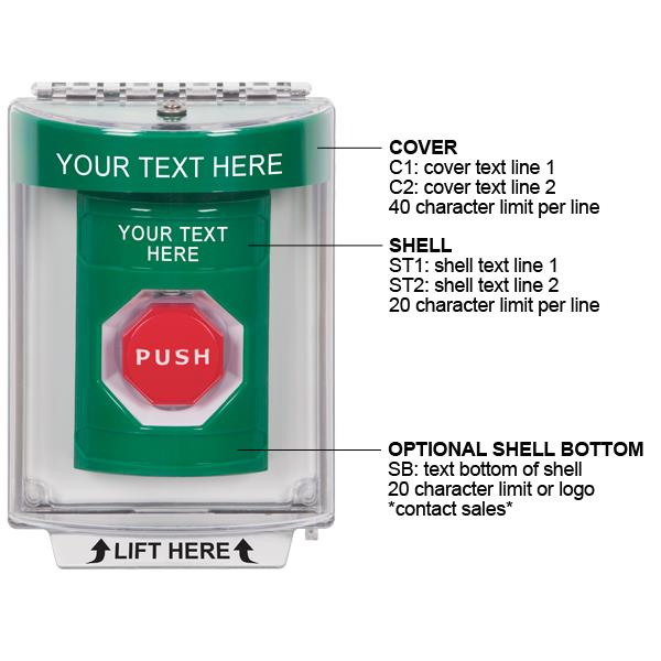 Shell: Green
Cover: 13010
Switch