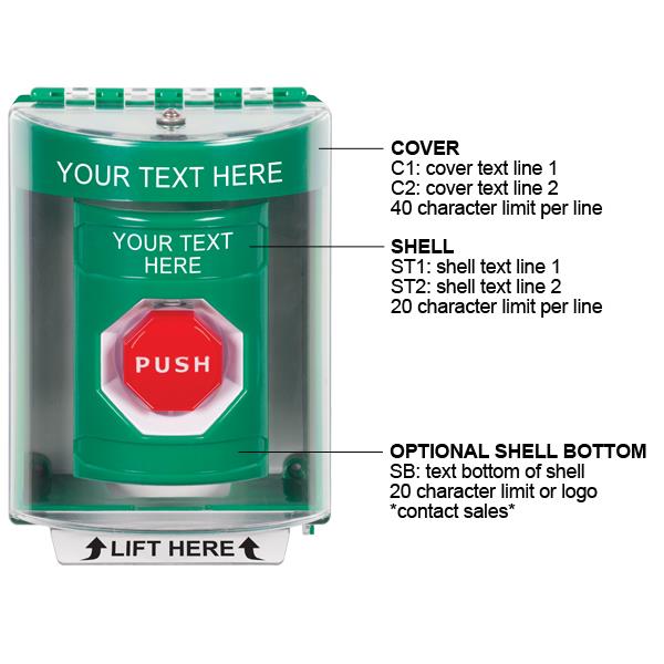 Shell: Green
Cover: 13220
Switch