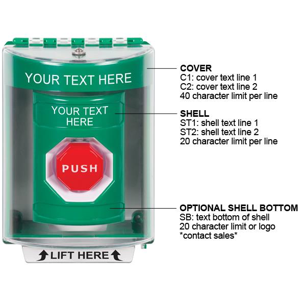 Shell: Green
Cover: 13220
Switch