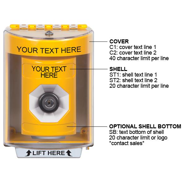 Shell: Yellow
Cover: 13220
Switc