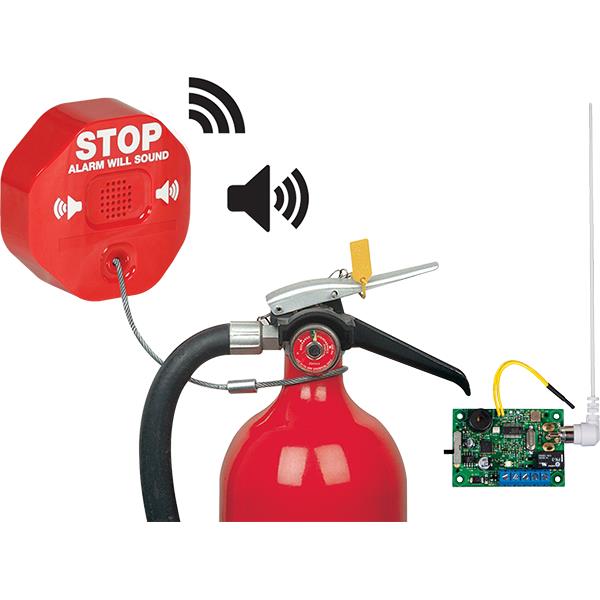 Wireless Fire Extinguisher Theft S