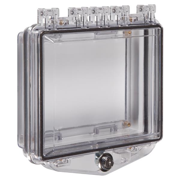 Polycarbonate Enclosure w/Open Bkb