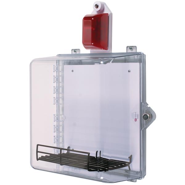 Polycarbonate Cabinet w/Red Siren/