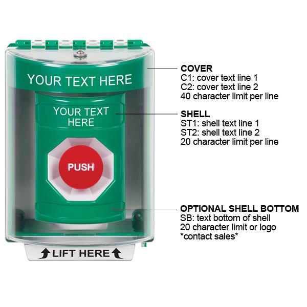 Shell: Green
Cover: 13220
Switch