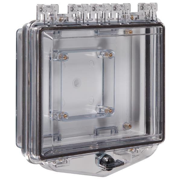 Polycarbonate Enclosure w/Enc Bkbx